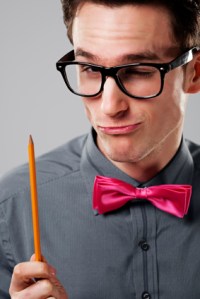 Put down that pencil!